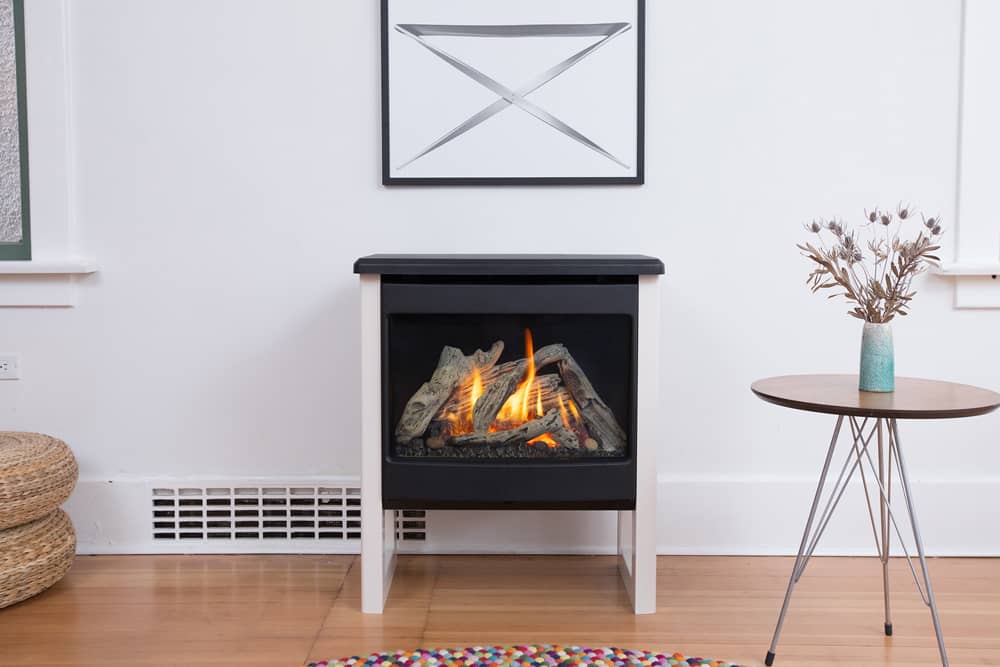 Modern White Madrona w/ Driftwood Logs