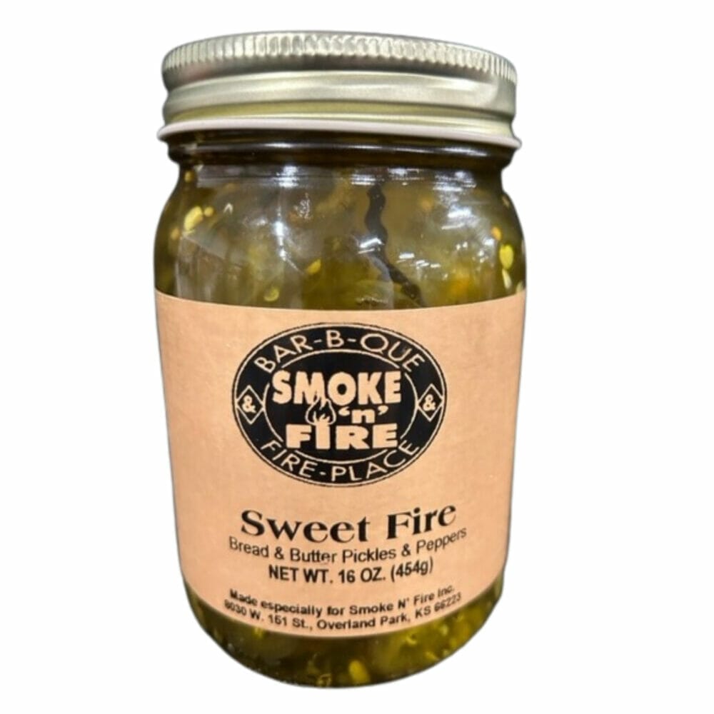 Smoke N Fire Sweet Fire Bread And Butter Pickles - Smoke 'n' Fire ...