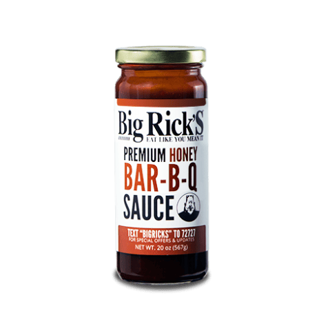 BR_HoneyBarBQ Big Rick's Honey BBQ Sauce