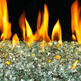 Emerald Reflective Fyre Glass