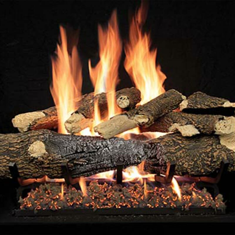Sand Pan Burners and Matching Log Sets