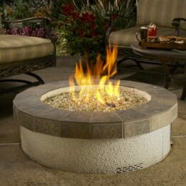 Stucco Fire Pit
