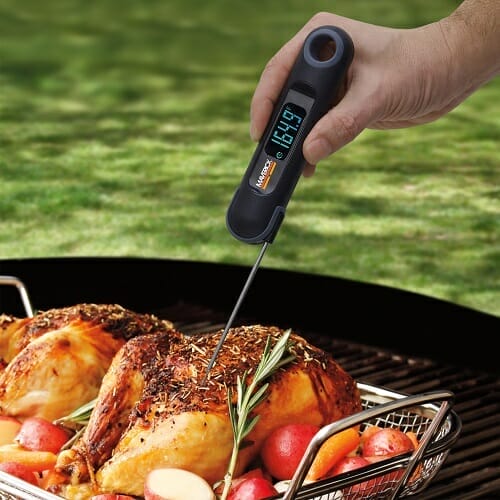 Maverick ET-851 Dual Sensor Oven Meat Thermometer | Touch Screen Digital  Cooking Grilling Smoker BBQ Meat Probe Thermometer Timer
