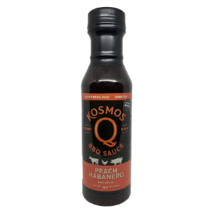 Kosmos Q Peach Habanero BBQ Sauce