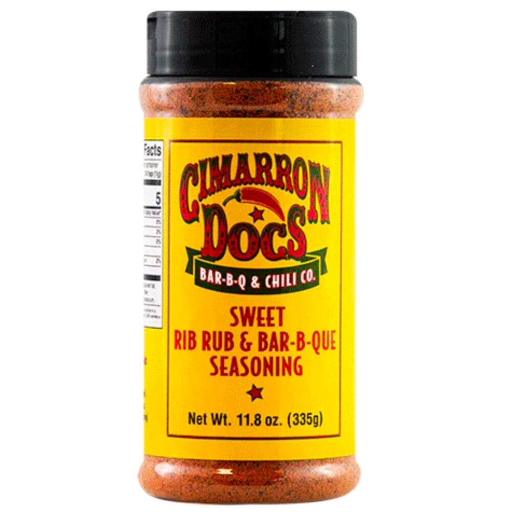 Cimarron Docs Sweet Rib Rub & BBQ Seasoning - 26 Oz Championship Blend By BBQ Hall Of Famer